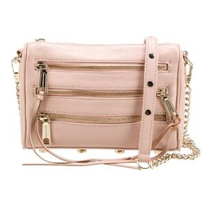 Authentic Rebecca Minkoff Mini MAC 3-Zip Crossbody Bag